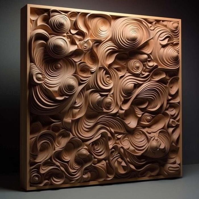 نموذج ثلاثي الأبعاد لآلة CNC 3D Art 